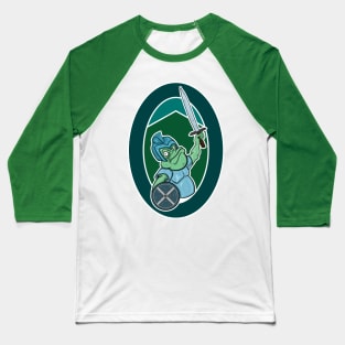 Goofy War Frog Baseball T-Shirt